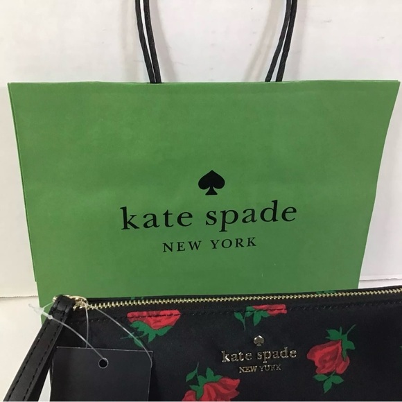 Disney X Kate Spade Chelsea Rose Toss Wristlet Pouch KE615 Card Holder KE995 New - Picture 10 of 10